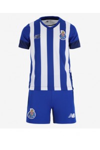 Fotbalové Dres Porto Dětské Domácí Oblečení 2022-23 Krátký Rukáv (+ trenýrky)